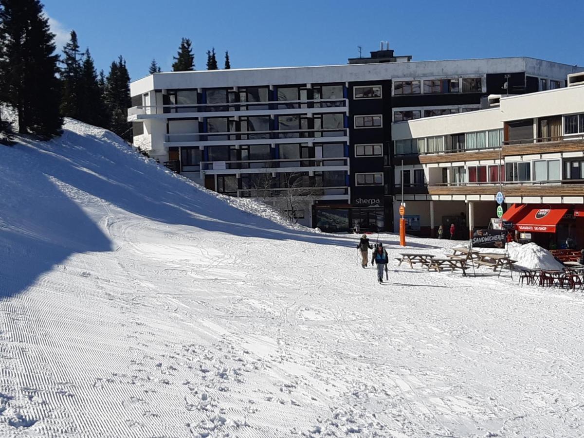 Studio Aux Pieds Des Pistes Roche Beranger Chamrousse Bagian luar foto