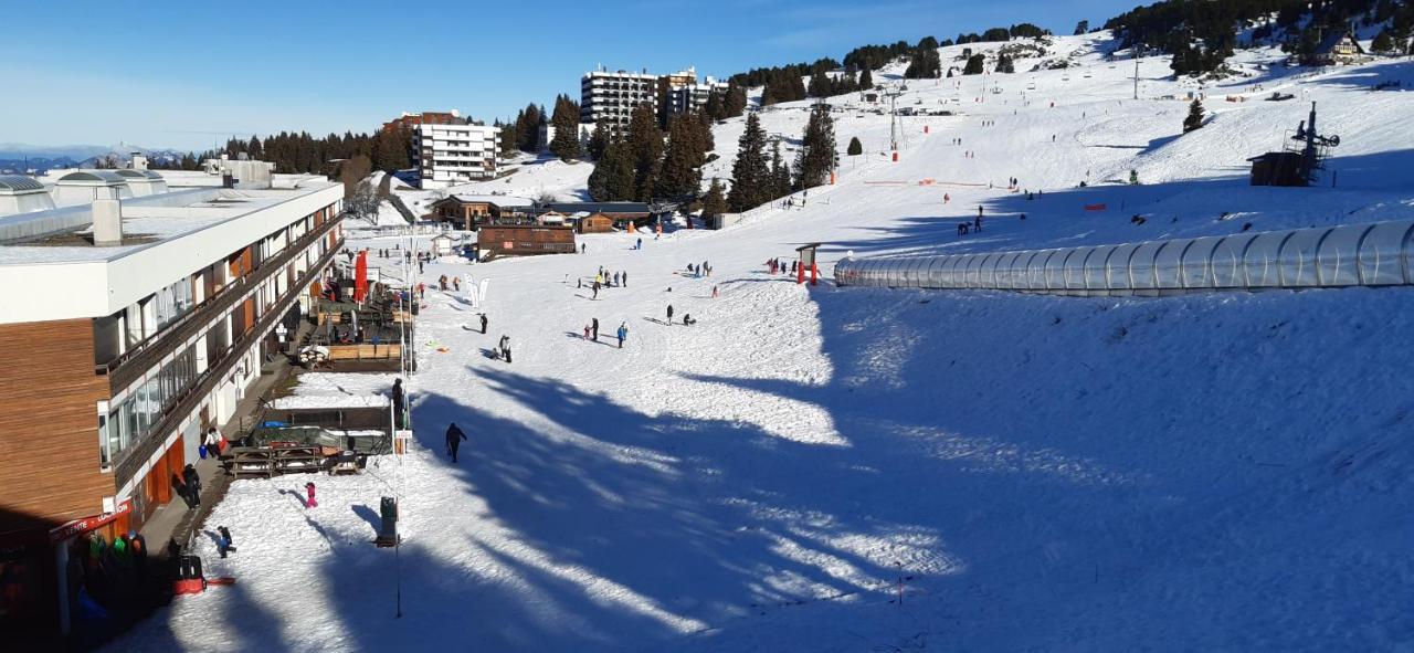 Studio Aux Pieds Des Pistes Roche Beranger Chamrousse Bagian luar foto